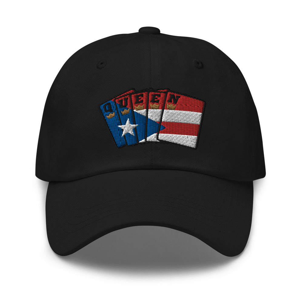 Women's Royal Crush Queen Dad Hat - Puerto Rico