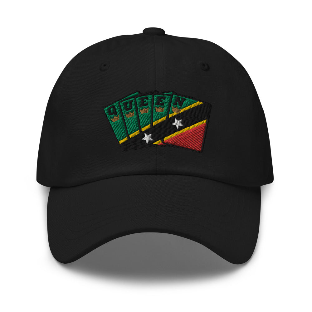 Women's Royal Crush Queen Dad Hat - St. Kitts and Nevis