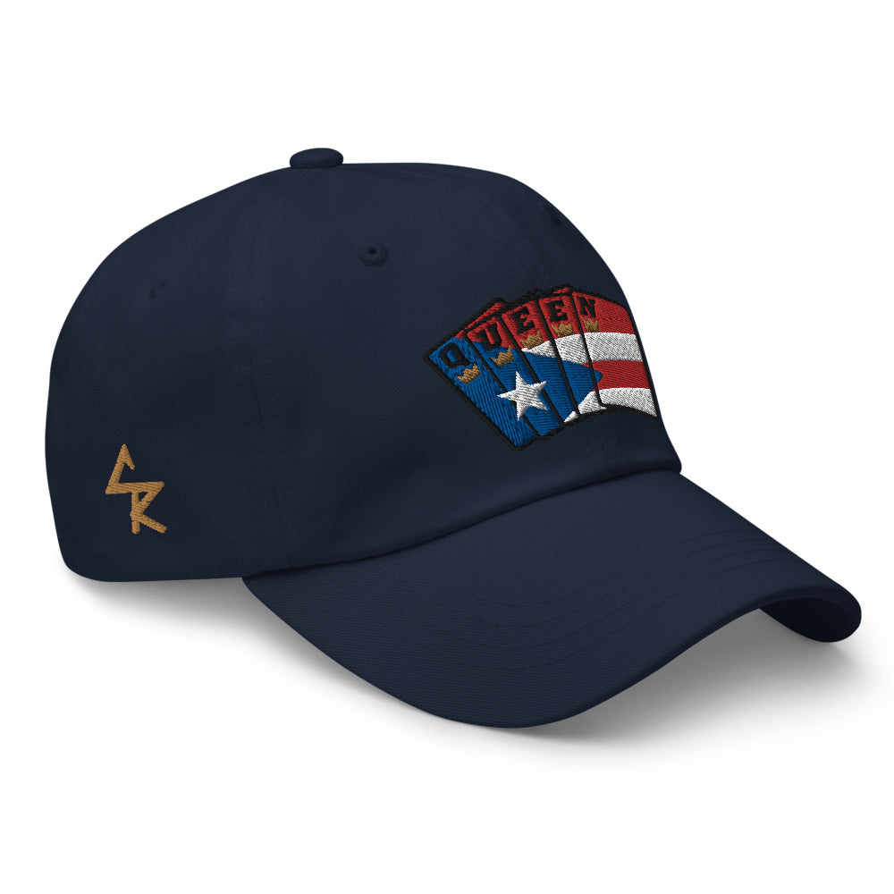 Women's Royal Crush Queen Dad Hat - Puerto Rico