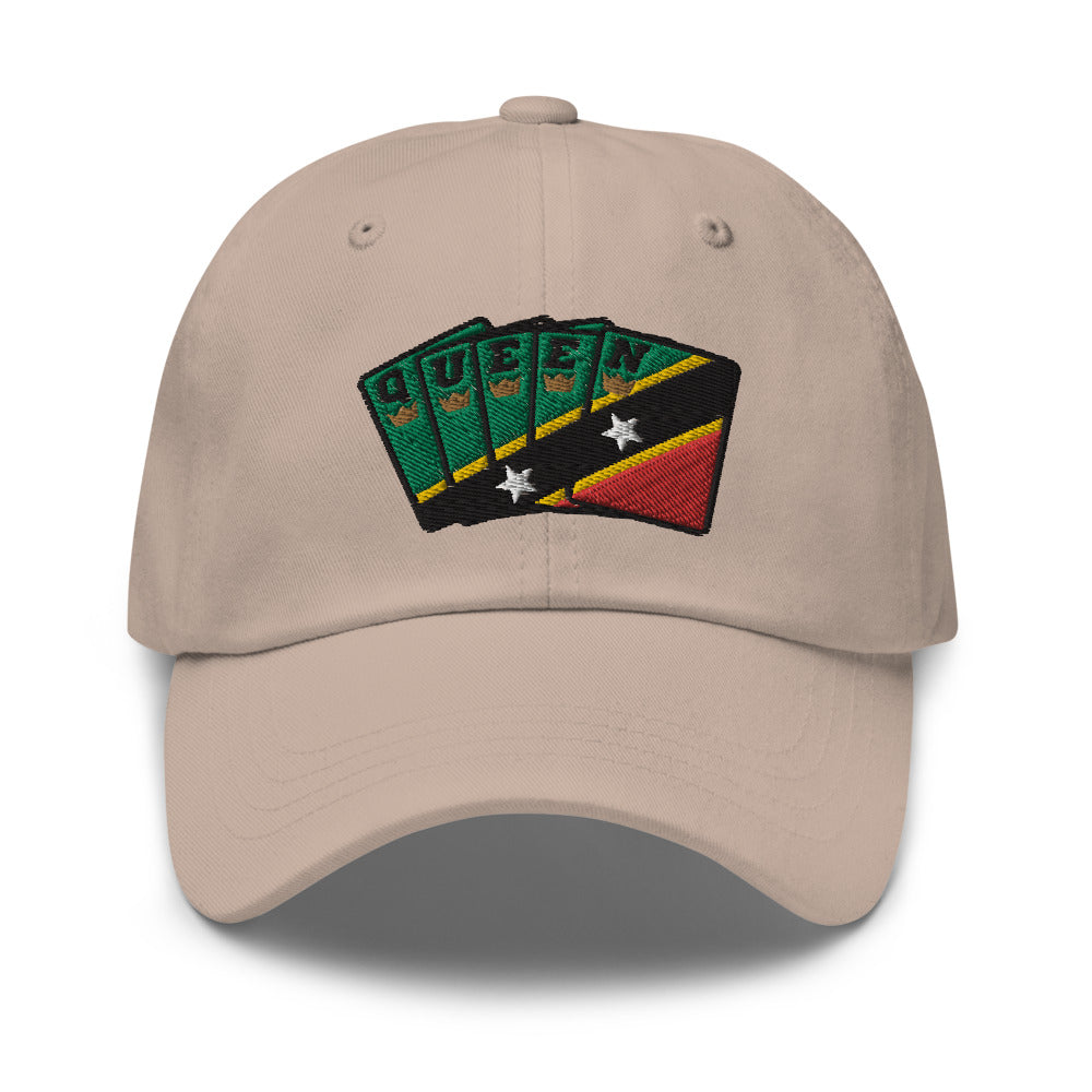 Women's Royal Crush Queen Dad Hat - St. Kitts and Nevis