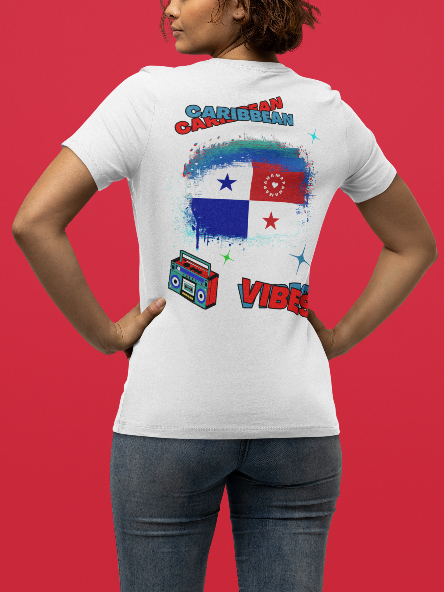 Adult Caribbean Vibes T-shirt - Panama