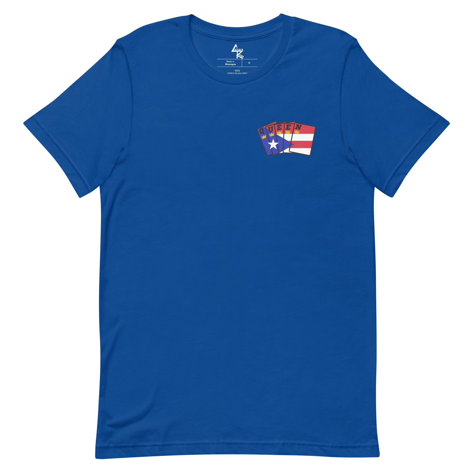 Women's Royal Crush Queen T-shirt - Puerto Rico